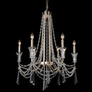 Six Light Chandelier<br /><span style="color:#4AB0CE;">Entrega: 4-10 dias en USA</span><br /><span style="color:#4AB0CE;font-size:60%;">PREGUNTE POR ENTREGA EN PANAMA</span><br />Collection: Barcelona<br />Finish: Transcend Silver