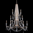 12 Light Chandelier<br /><span style="color:#4AB0CE;">Entrega: 4-10 dias en USA</span><br /><span style="color:#4AB0CE;font-size:60%;">PREGUNTE POR ENTREGA EN PANAMA</span><br />Collection: Barcelona<br />Finish: Transcend Silver