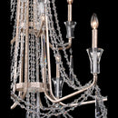 Nine Light Chandelier<br /><span style="color:#4AB0CE;">Entrega: 4-10 dias en USA</span><br /><span style="color:#4AB0CE;font-size:60%;">PREGUNTE POR ENTREGA EN PANAMA</span><br />Collection: Barcelona<br />Finish: Transcend Silver