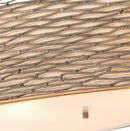 Six Light Linear Pendant<br /><span style="color:#4AB0CE;">Entrega: 4-10 dias en USA</span><br /><span style="color:#4AB0CE;font-size:60%;">PREGUNTE POR ENTREGA EN PANAMA</span><br />Collection: Flow<br />Finish: Hammered Ore