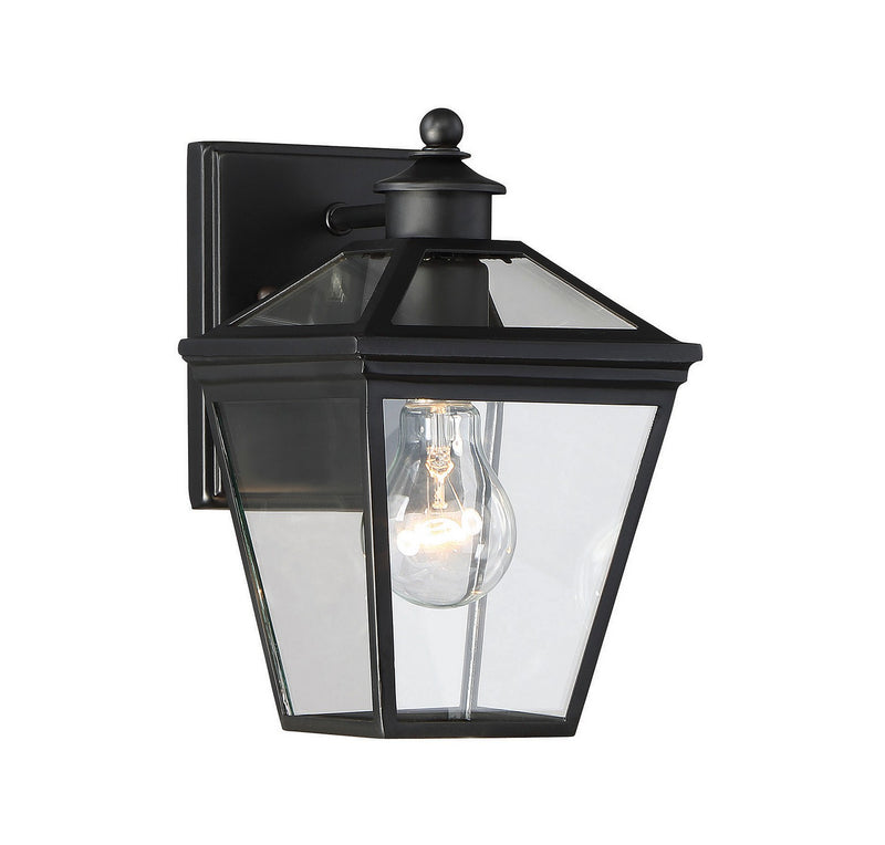 One Light Wall Mount<br /><span style="color:#4AB0CE;">Entrega: 4-10 dias en USA</span><br /><span style="color:#4AB0CE;font-size:60%;">PREGUNTE POR ENTREGA EN PANAMA</span><br />Collection: Ellijay<br />Finish: Black