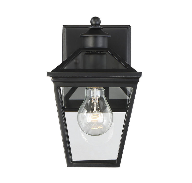 One Light Wall Mount<br /><span style="color:#4AB0CE;">Entrega: 4-10 dias en USA</span><br /><span style="color:#4AB0CE;font-size:60%;">PREGUNTE POR ENTREGA EN PANAMA</span><br />Collection: Ellijay<br />Finish: Black