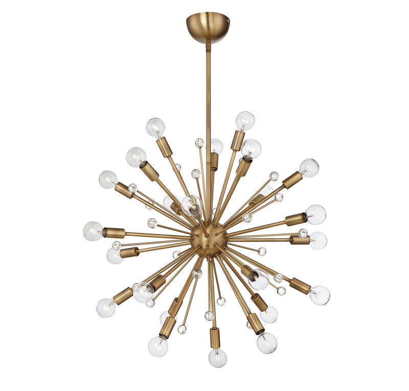 24 Light Chandelier<br /><span style="color:#4AB0CE;">Entrega: 4-10 dias en USA</span><br /><span style="color:#4AB0CE;font-size:60%;">PREGUNTE POR ENTREGA EN PANAMA</span><br />Collection: Galea<br />Finish: Warm Brass