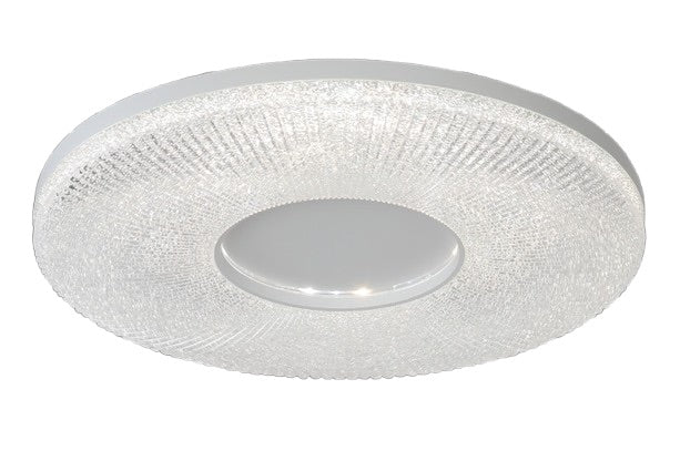 LÁMPARA DE TECHO TIPO PLAFON LED 30W, INTERRUPTOR PARA AJUSTE DE TONALIDAD DE LUZ CCT 30K, 40K,60K, 110-240V, 50-60HZ, GRADO DE PROTECCION IP20, ACABADO BLANCO.