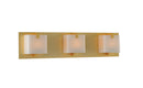 Kalco - 313233GD - LED Bath - Meridian - Gold