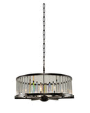 Kalco - 314253SB - Six Light Pendant - Essex - Sienna Bronze