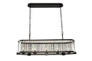 Kalco - 314254SB - Five Light Island Pendant - Essex - Sienna Bronze