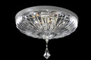 Allegri - 028542-017-FR001 - Four Light Flush Mount - Orecchini - Two Tone Silver