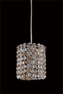 Allegri - 11760-010-FR1DS - One Light Mini Pendant - Milieu Mini Pendant - Chrome