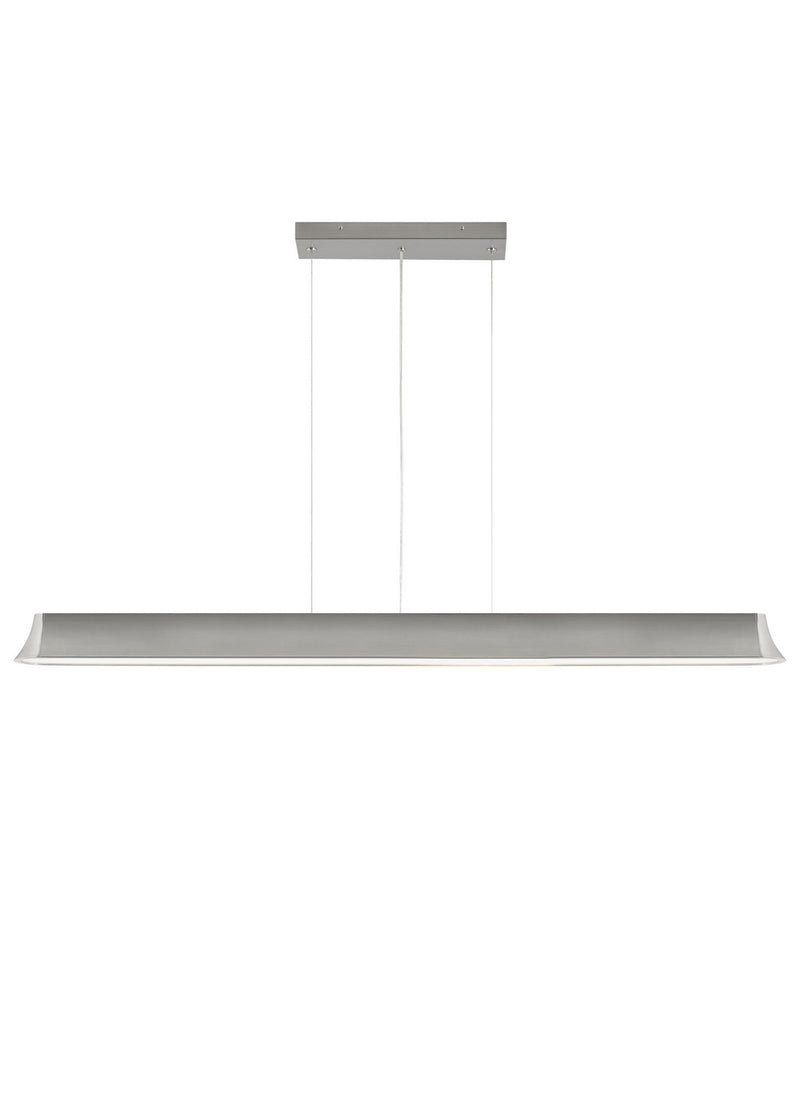 Visual Comfort Modern - 700LSZHN49S-LED - LED Linear Suspension - Zhane - Satin Nickel