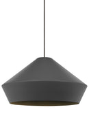 Visual Comfort Modern - 700MOBMLYS - One Light Pendant - Brummel - Satin Nickel