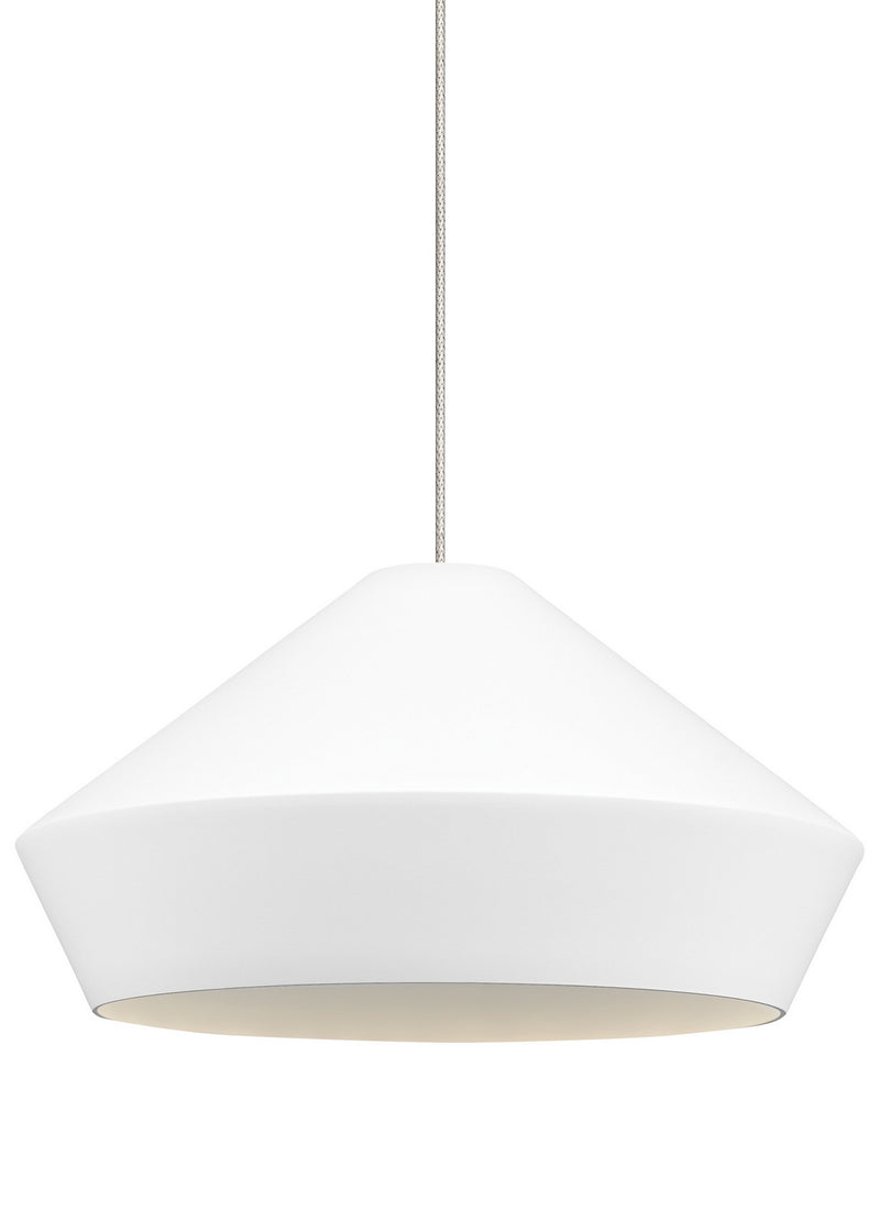 Visual Comfort Modern - 700MPBMLWS - One Light Pendant - Brummel - Satin Nickel