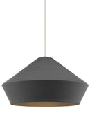 Visual Comfort Modern - 700TDBMLGPYS - One Light Pendant - Brummel - Satin Nickel
