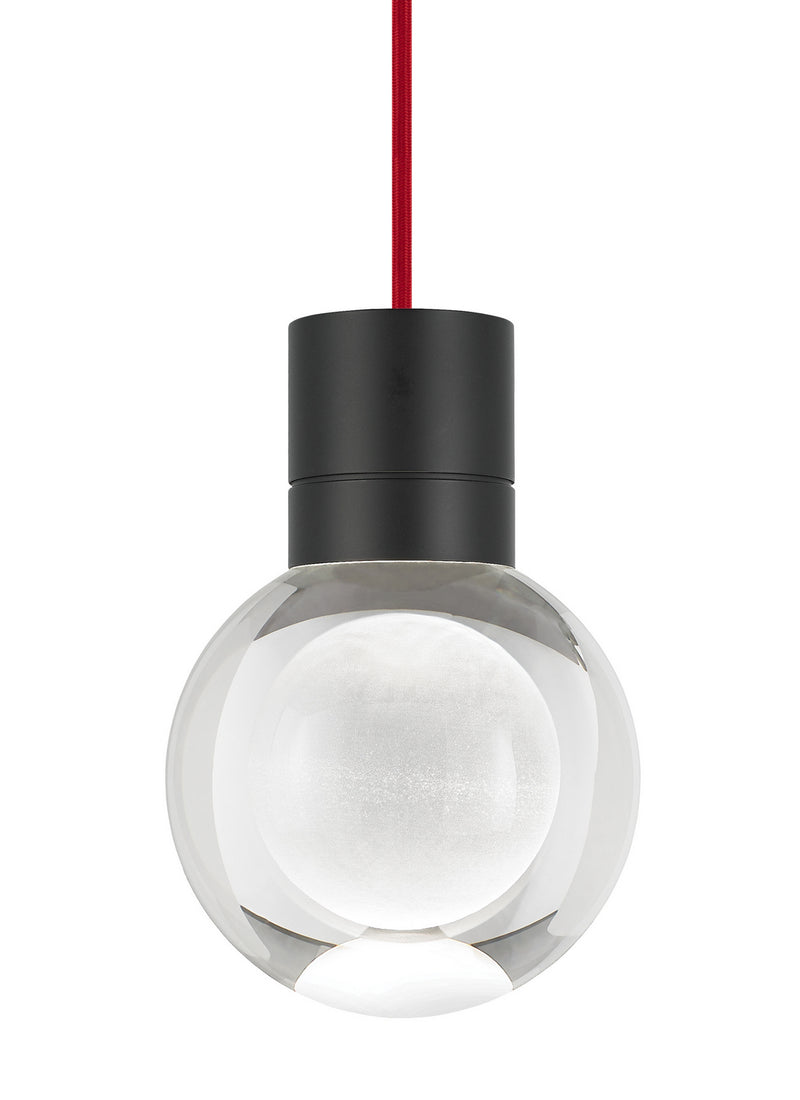 Visual Comfort Modern - 700TDMINAP1CRB-LED922 - LED Pendant - Mina - Black