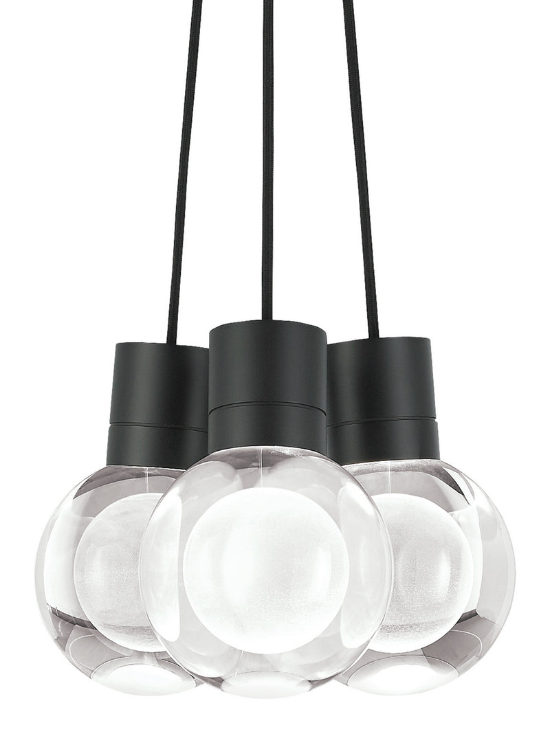 Visual Comfort Modern - 700TDMINAP3CBB-LED930 - LED Pendant - Mina - Black