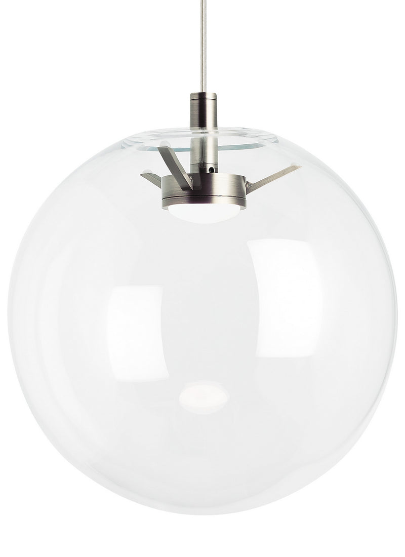 Visual Comfort Modern - 700TDPLNPCS-LEDWD - LED Pendant - Palona - Satin Nickel