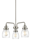 Generation Lighting - 3114503-962 - Three Light Chandelier - Belton - Brushed Nickel