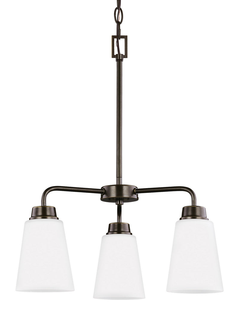 Generation Lighting - 3115203EN3-710 - Three Light Chandelier - Kerrville - Bronze