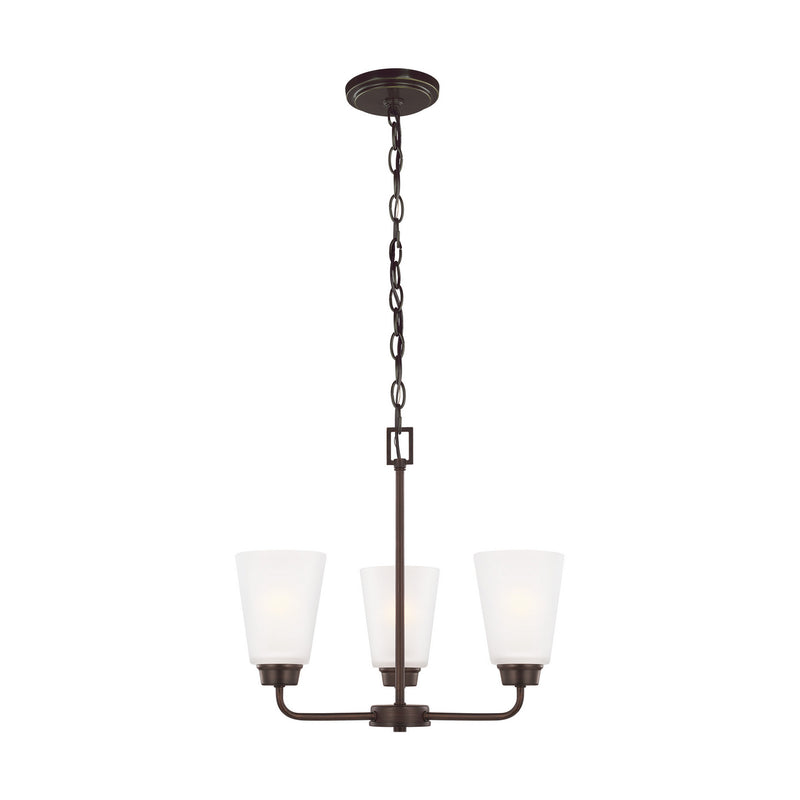 Three Light Chandelier<br /><span style="color:#4AB0CE;">Entrega: 4-10 dias en USA</span><br /><span style="color:#4AB0CE;font-size:60%;">PREGUNTE POR ENTREGA EN PANAMA</span><br />Collection: Kerrville<br />Finish: Bronze