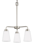 Generation Lighting - 3115203EN3-962 - Three Light Chandelier - Kerrville - Brushed Nickel