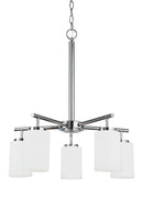 Generation Lighting - 31161EN3-05 - Five Light Chandelier - Oslo - Chrome