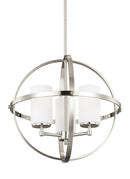 Generation Lighting - 3124603EN3-962 - Three Light Chandelier - Alturas - Brushed Nickel