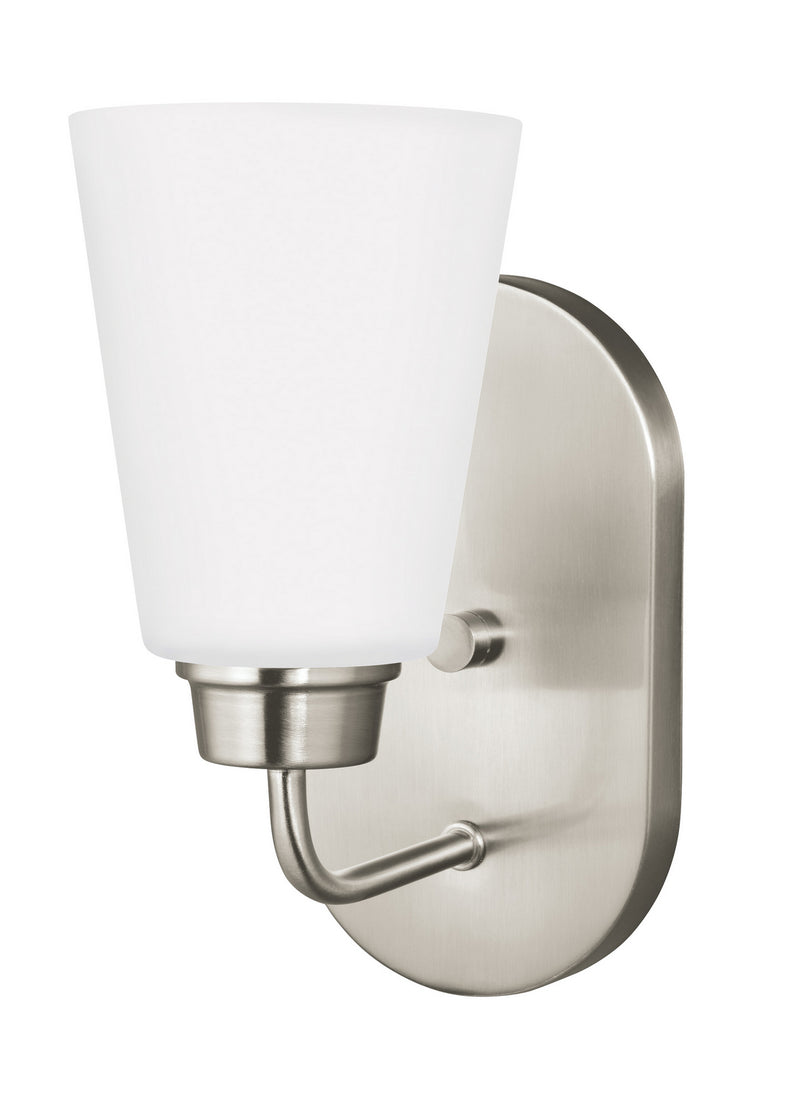 Generation Lighting - 4115201EN3-962 - One Light Wall / Bath Sconce - Kerrville - Brushed Nickel