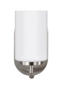 Generation Lighting - 41160-962 - One Light Wall / Bath Sconce - Oslo - Brushed Nickel