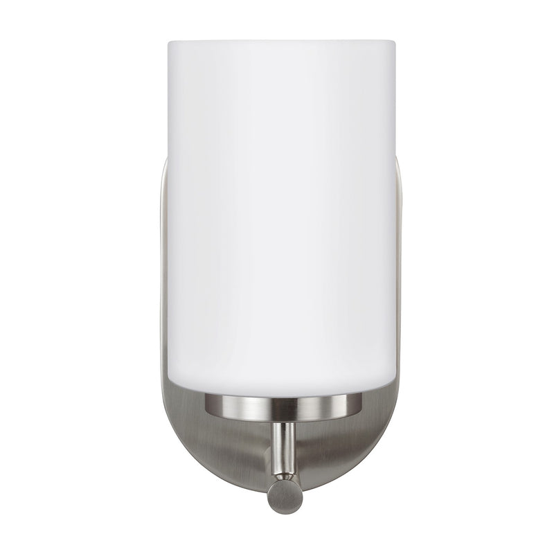 Generation Lighting - 41160EN3-962 - One Light Wall / Bath Sconce - Oslo - Brushed Nickel