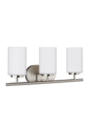 Generation Lighting - 41162-962 - Three Light Wall / Bath - Oslo - Brushed Nickel