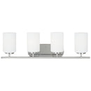 Generation Lighting - 41163EN3-05 - Four Light Wall / Bath - Oslo - Chrome