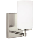 Generation Lighting - 4124601EN3-962 - One Light Wall / Bath Sconce - Alturas - Brushed Nickel
