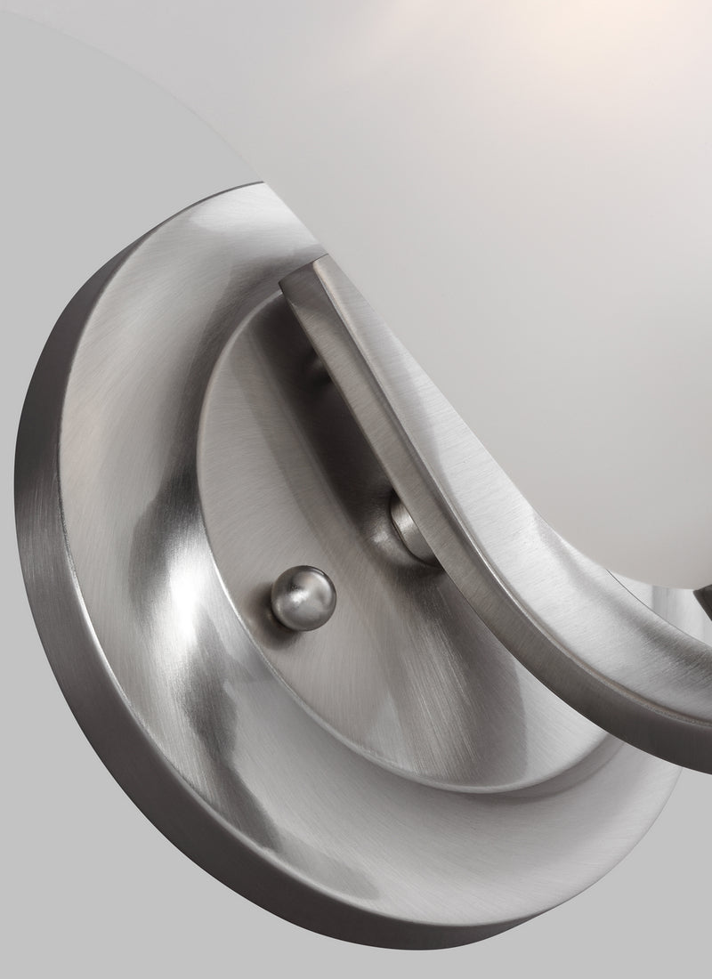 Generation Lighting - 4139001-962 - One Light Wall / Bath Sconce - Emmons - Brushed Nickel