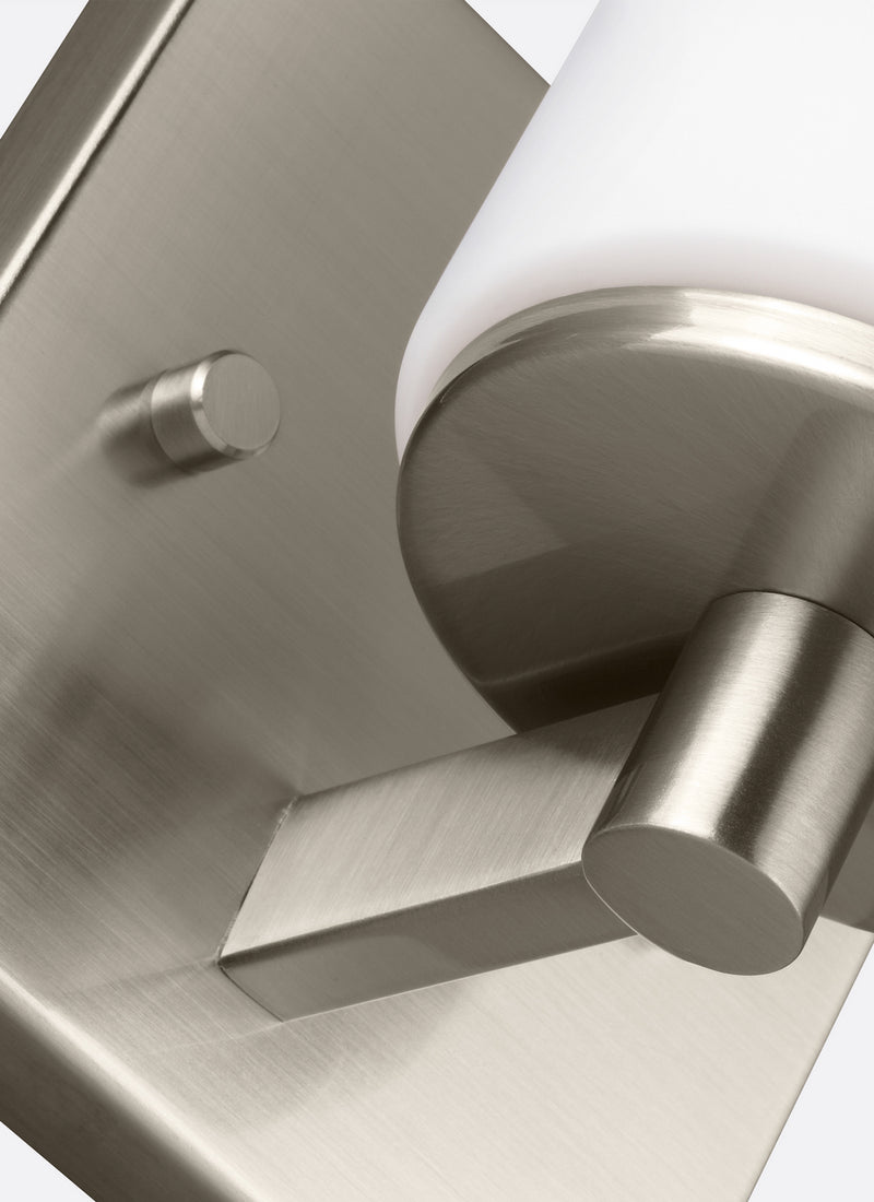 Generation Lighting - 4139101-962 - One Light Wall / Bath Sconce - Hettinger - Brushed Nickel