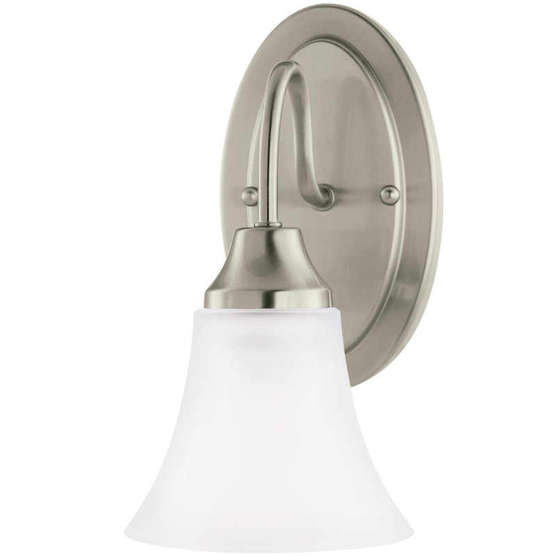 Generation Lighting - 41806EN3-962 - One Light Wall / Bath Sconce - Holman - Brushed Nickel