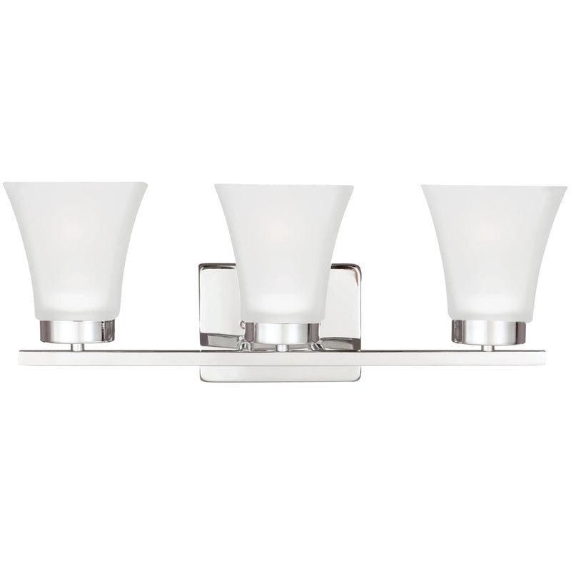 Generation Lighting - 4411603EN3-05 - Three Light Wall / Bath - Bayfield - Chrome
