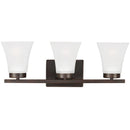 Generation Lighting - 4411603EN3-710 - Three Light Wall / Bath - Bayfield - Bronze