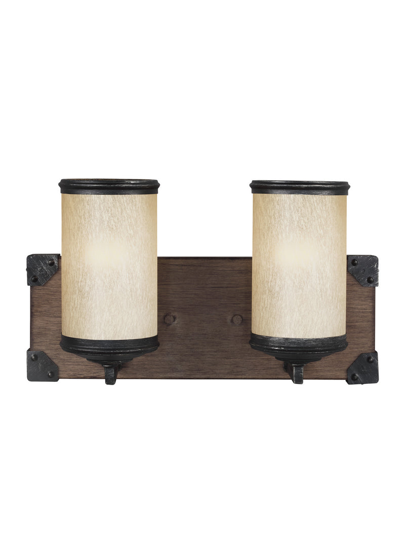 Generation Lighting - 4413302EN3-846 - Two Light Wall / Bath - Dunning - Stardust