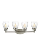 Generation Lighting - 4414504-962 - Four Light Wall / Bath - Belton - Brushed Nickel