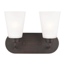 Generation Lighting - 4415202EN3-710 - Two Light Wall / Bath - Kerrville - Bronze