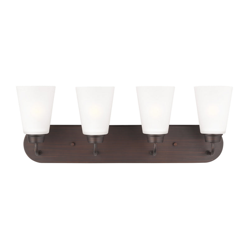 Generation Lighting - 4415204EN3-710 - Four Light Wall/ Bath - Kerrville - Bronze