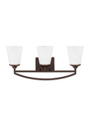 Generation Lighting - 4424503EN3-710 - Three Light Wall / Bath - Hanford - Bronze