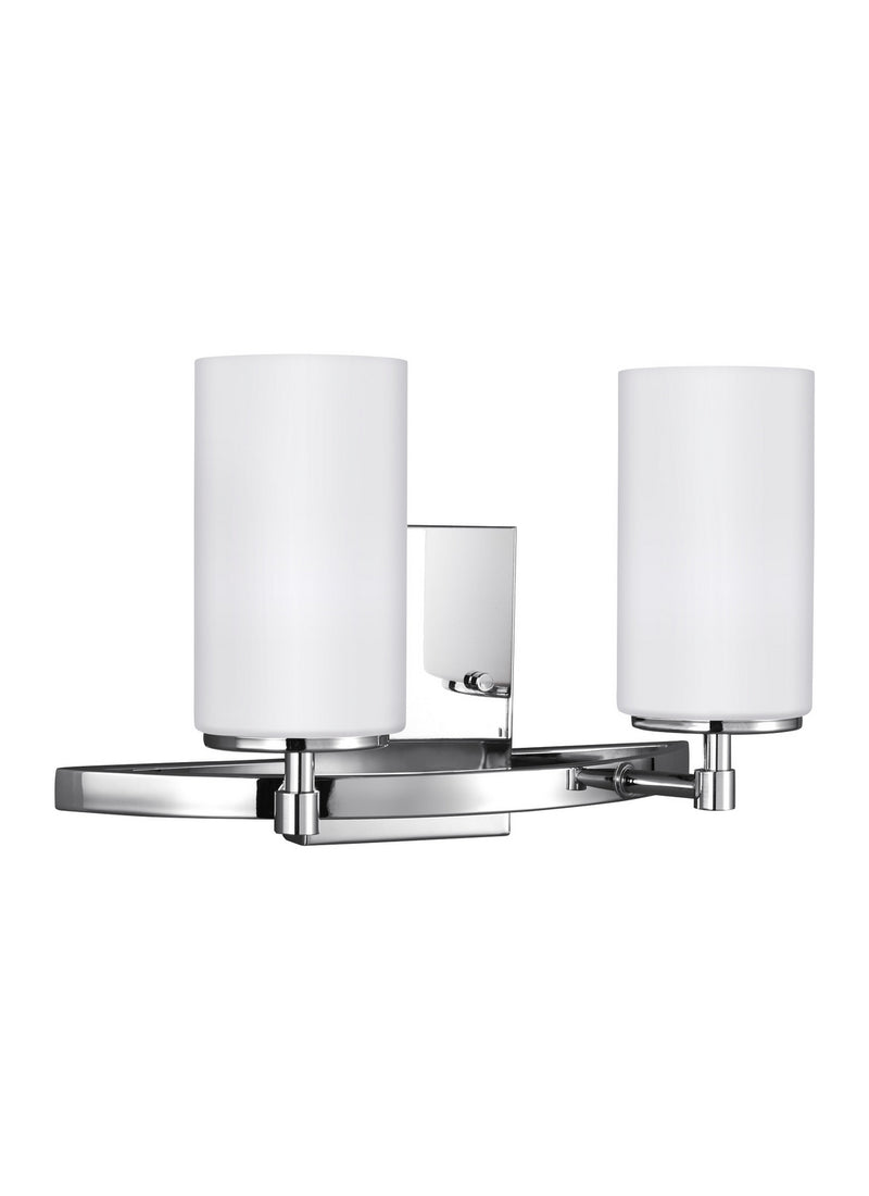 Generation Lighting - 4424602EN3-05 - Two Light Wall / Bath - Alturas - Chrome