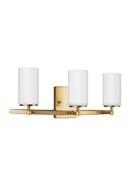 Generation Lighting - 4424603EN3-848 - Three Light Wall / Bath - Alturas - Satin Brass