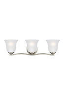 Generation Lighting - 4439003-962 - Three Light Wall / Bath - Emmons - Brushed Nickel