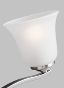 Generation Lighting - 4439004-962 - Four Light Wall / Bath - Emmons - Brushed Nickel