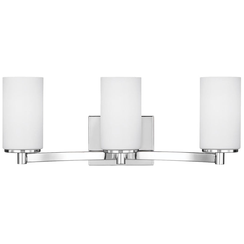 Generation Lighting - 4439103-05 - Three Light Wall / Bath - Hettinger - Chrome