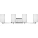 Generation Lighting - 4439104-05 - Four Light Wall / Bath - Hettinger - Chrome
