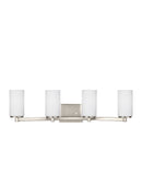 Generation Lighting - 4439104-962 - Four Light Wall / Bath - Hettinger - Brushed Nickel