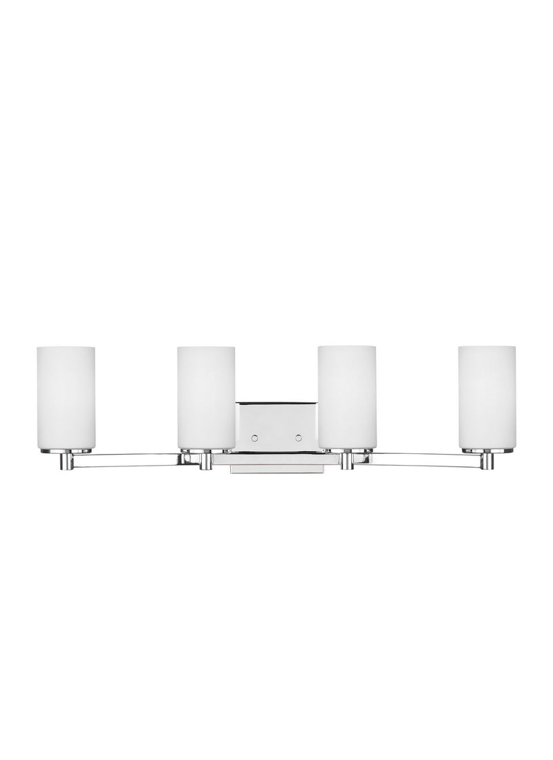 Generation Lighting - 4439104EN3-05 - Four Light Wall / Bath - Hettinger - Chrome